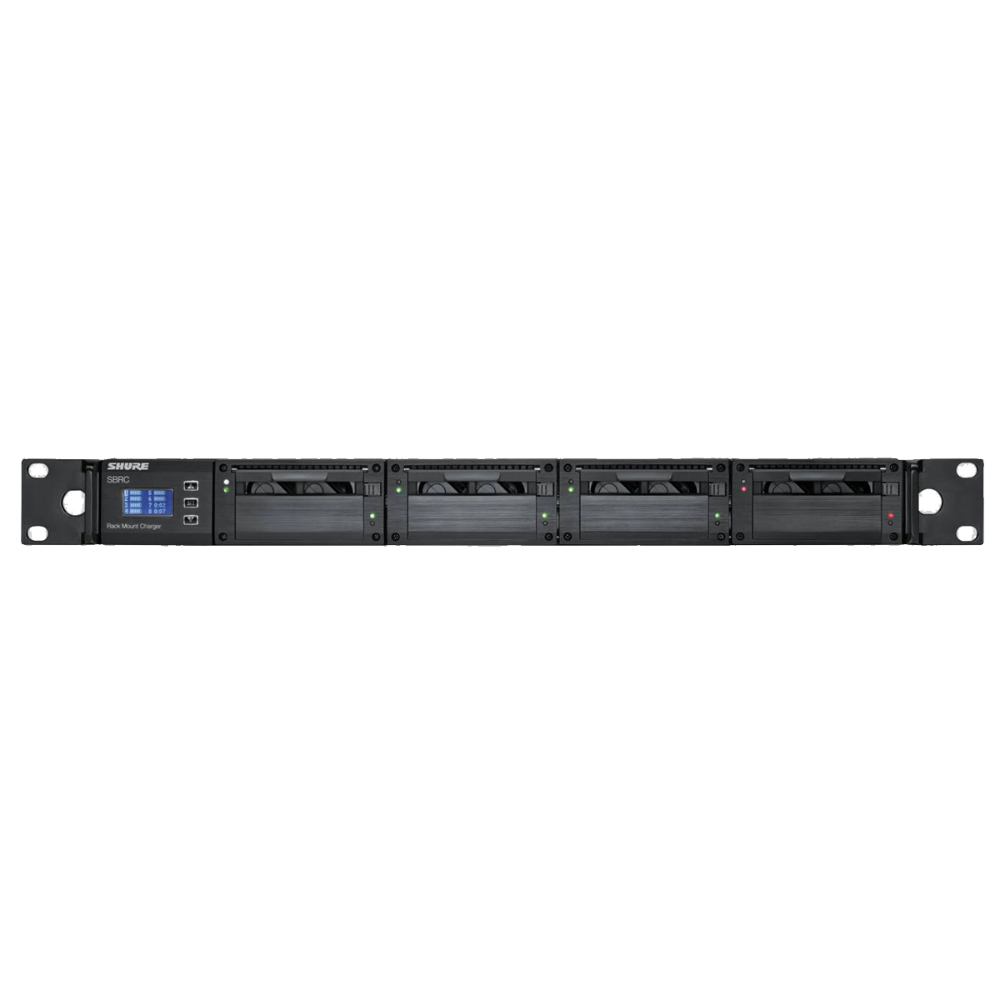 Sbc Rack Mount Shure SBRC-UK PSM1000 Rackmount Charger with SBC-AX Modules - Terry Tew